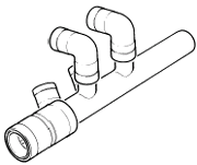 Details zu  2X MANIFOLDS - PUSH-FIT 22 mm x 10 mm Plumbing Sofortige Lieferung hergestellt in Japan